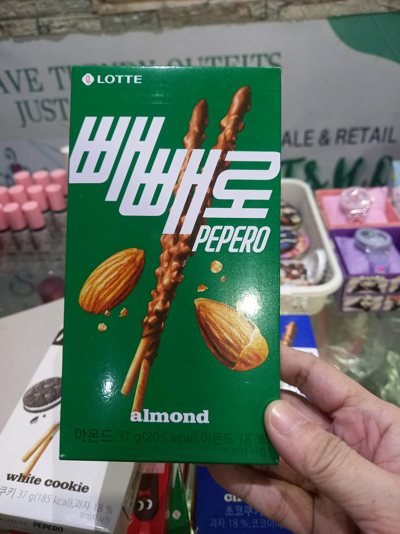 Lotte Pepero Variety Pack - 15 Individual Boxes, 6 Classic Flavors
