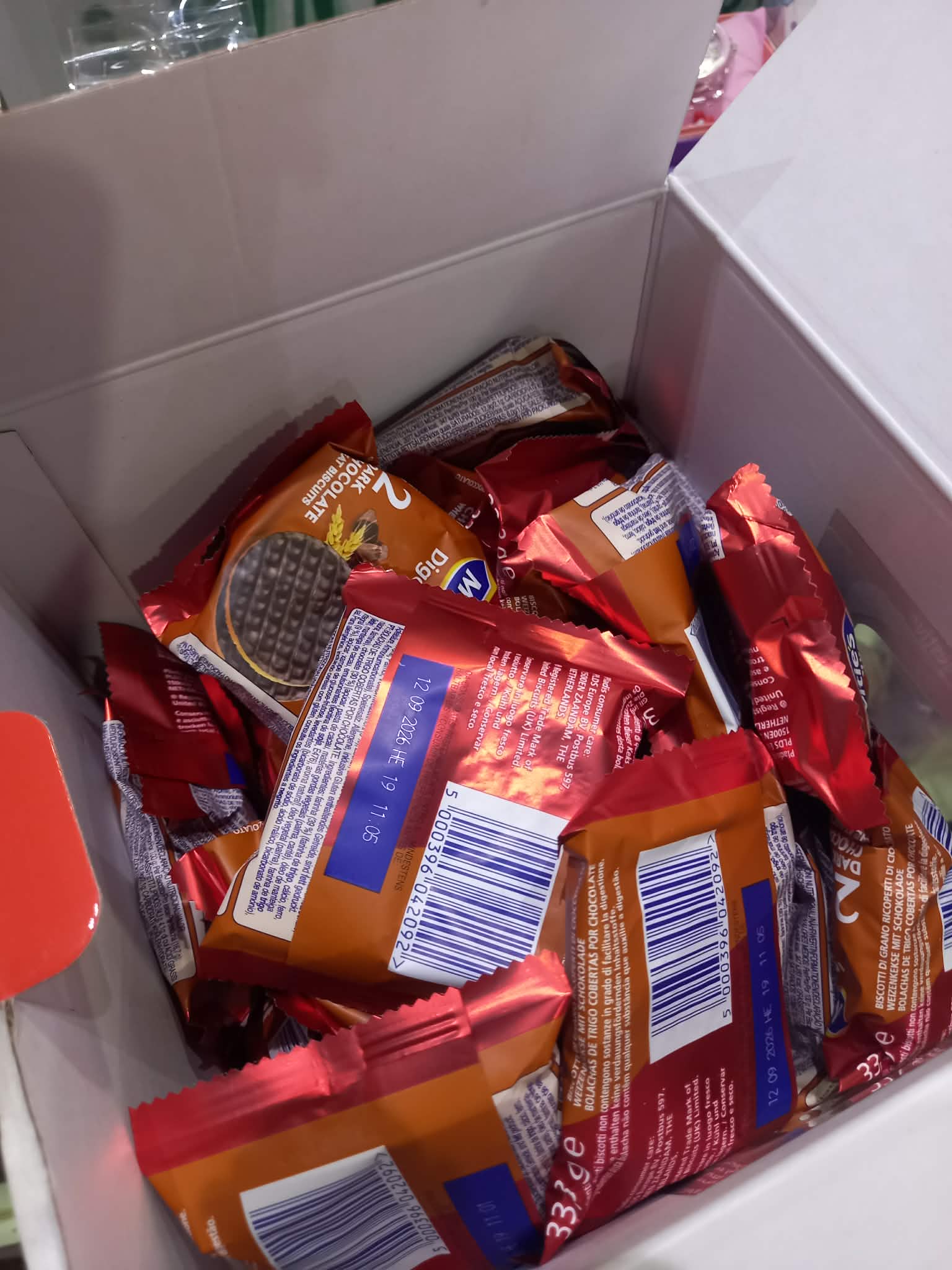 McVitie's Dark Chocolate Digestive Biscuits | Wholesome 2-Biscuit Snack Pack