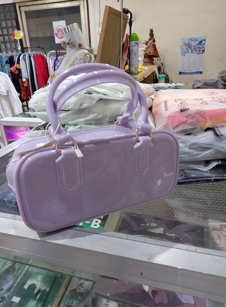 Jelly Sling Bag Trendy PVC Handbag - Smartshop