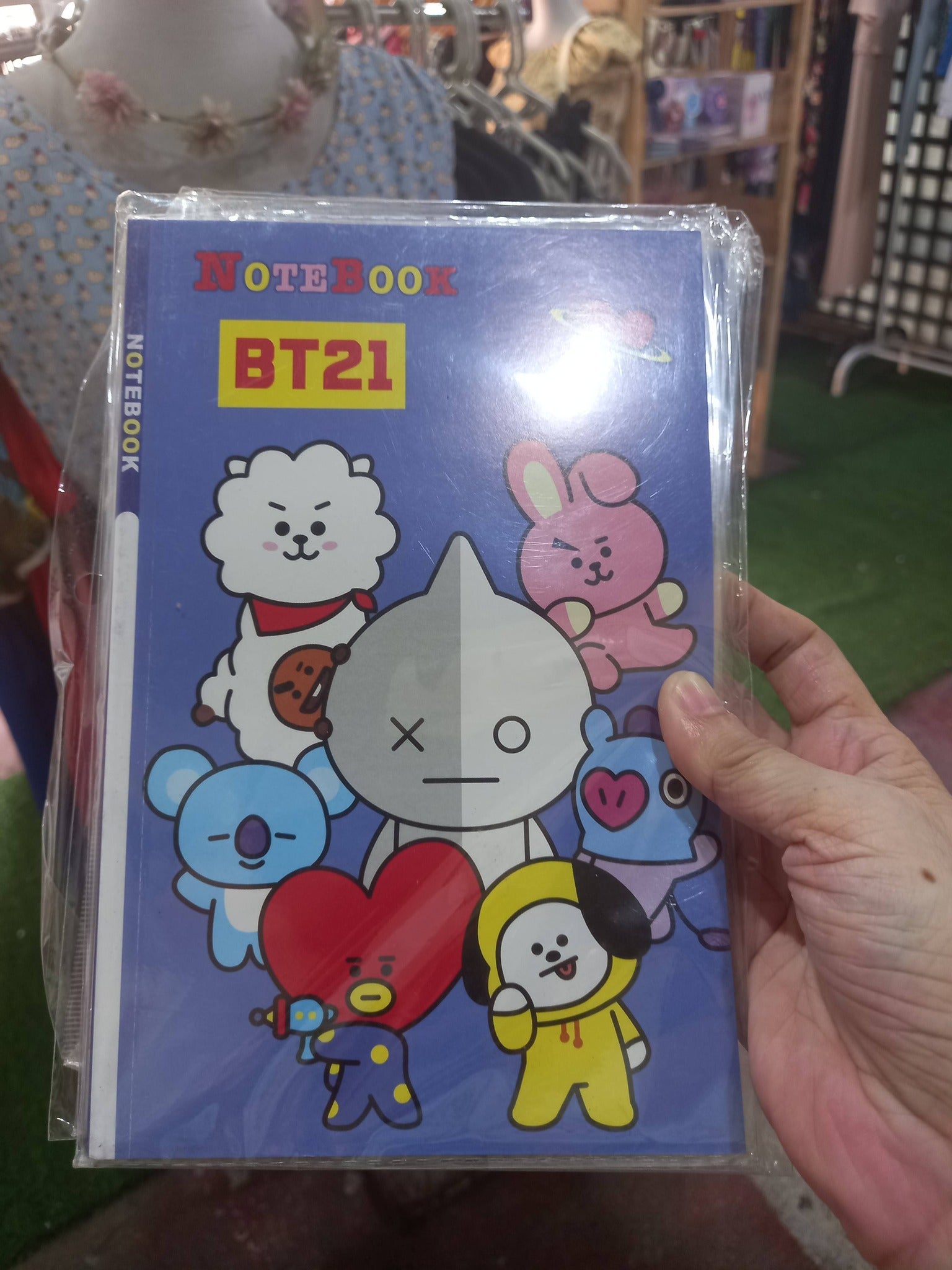 BTS K-Pop Notebook – Limited Edition Members Collage Stationery