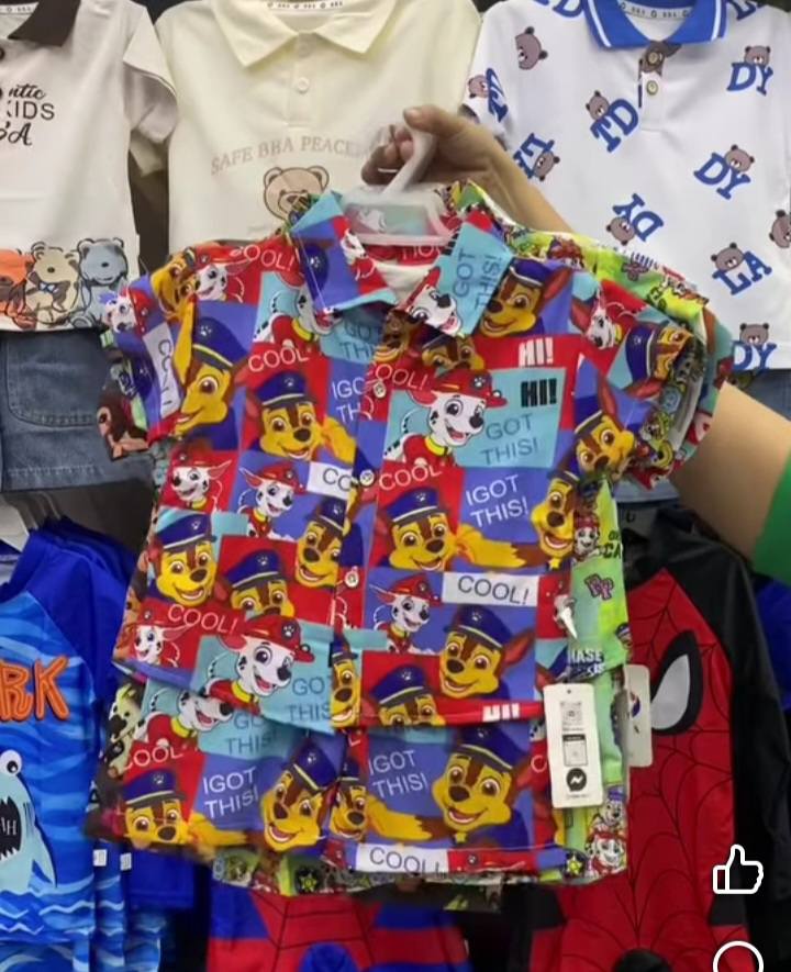 Pre-Order Character Kiddie Wear: Terno Polo & Shorts | Smartshop