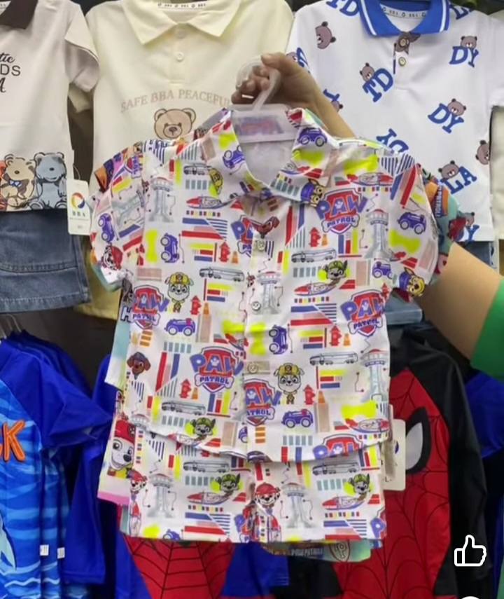 Pre-Order Character Kiddie Wear: Terno Polo & Shorts | Smartshop
