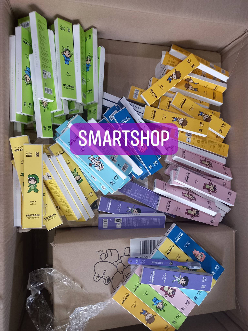 Official TinyTAN x Toy Story Toothbrush | Limited Edition SALTRAIN Collab