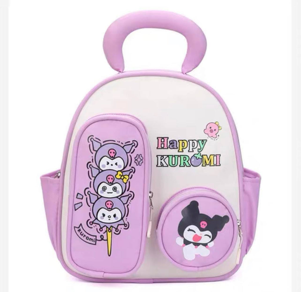 PREORDER 12" Kuromi Purple Mini Backpack | Sanrio-Inspired School Bag for Kids