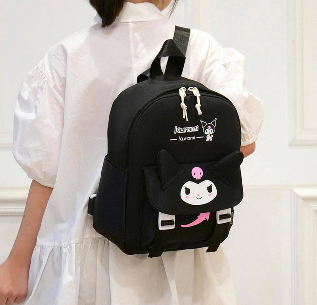 Smartshop Pre-Order: 12" Character School Bags | Kuromi & Cinnamoroll Designs