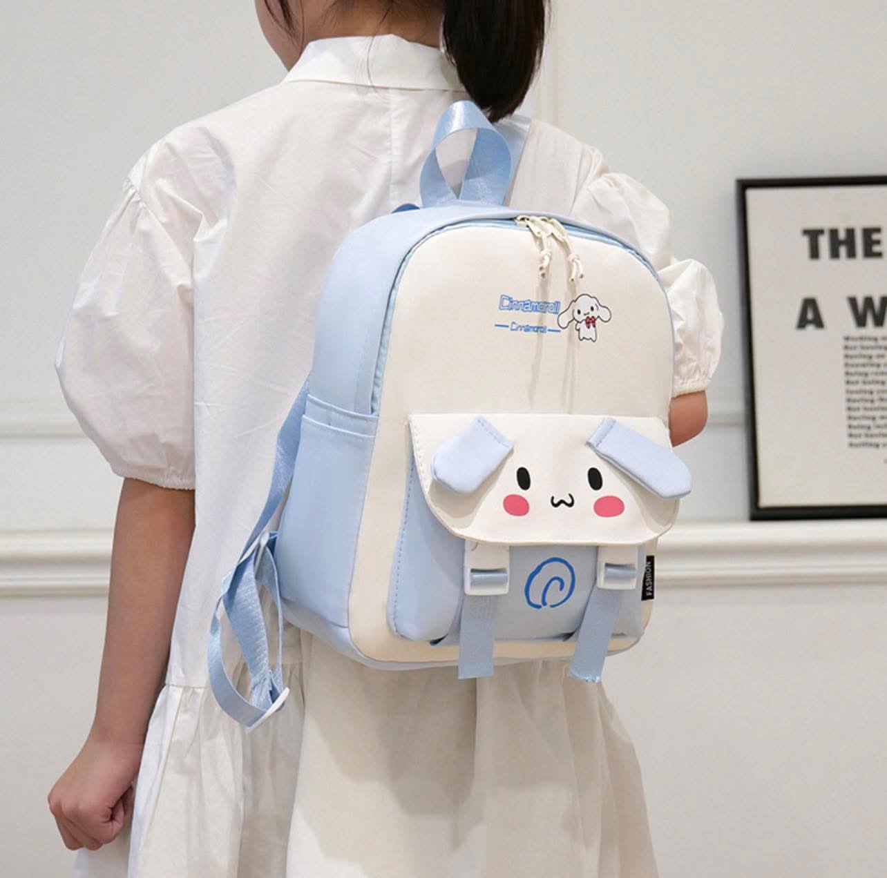 Smartshop Pre-Order: 12" Character School Bags | Kuromi & Cinnamoroll Designs