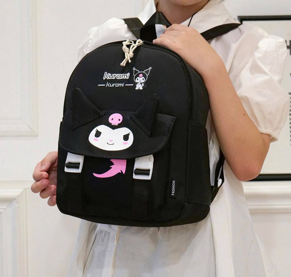 Smartshop Pre-Order: 12" Character School Bags | Kuromi & Cinnamoroll Designs