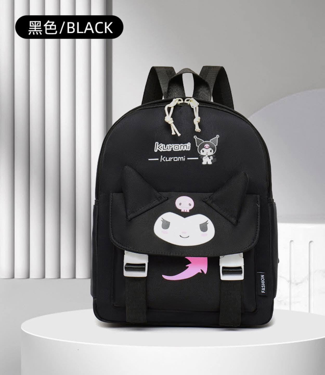 Smartshop Pre-Order: 12" Character School Bags | Kuromi & Cinnamoroll Designs
