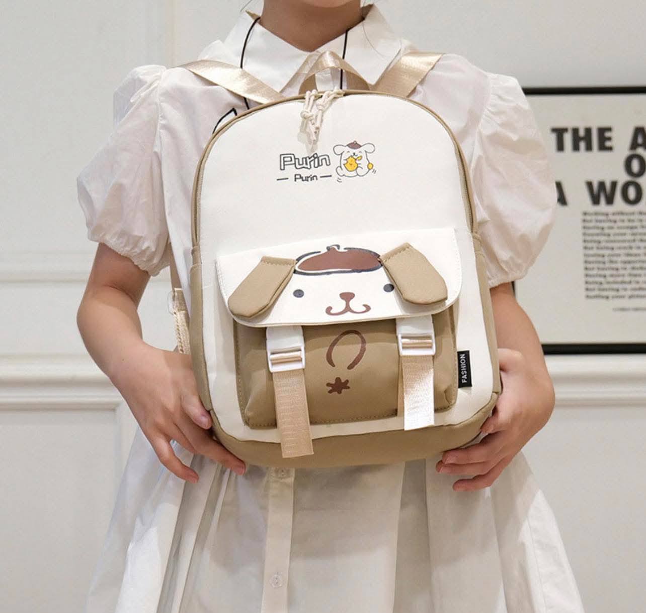 Smartshop Pre-Order: 12" Character School Bags | Kuromi & Cinnamoroll Designs
