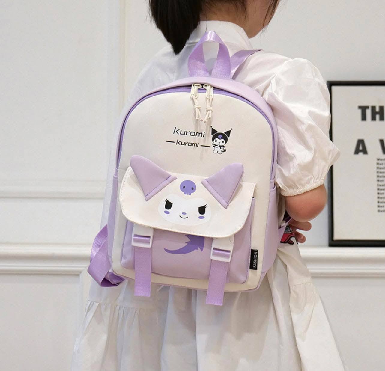 Smartshop Pre-Order: 12" Character School Bags | Kuromi & Cinnamoroll Designs