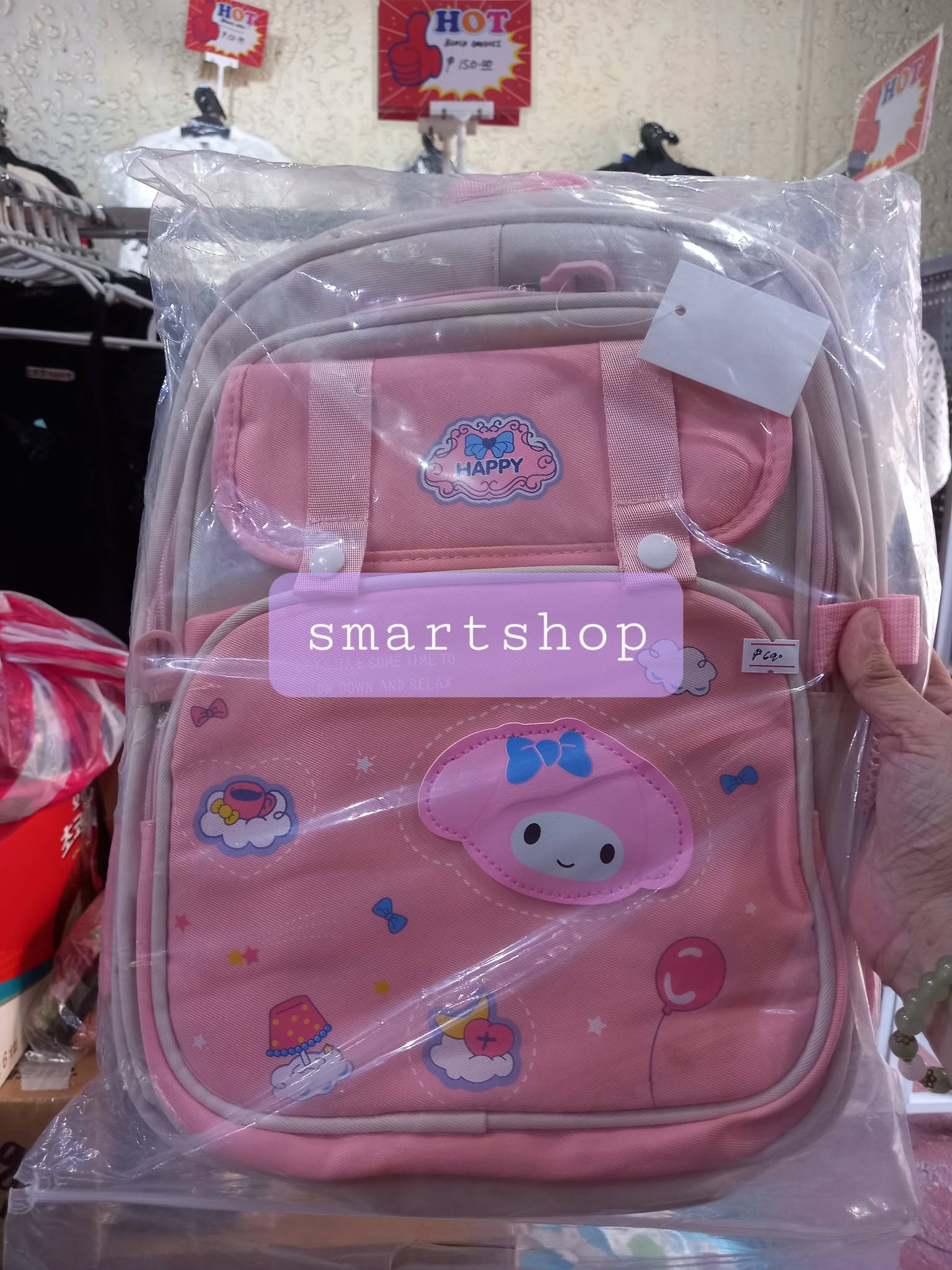 Sanrio Kids School Backpack 16" | Kuromi, Cinnamoroll, Melody – Smartshop