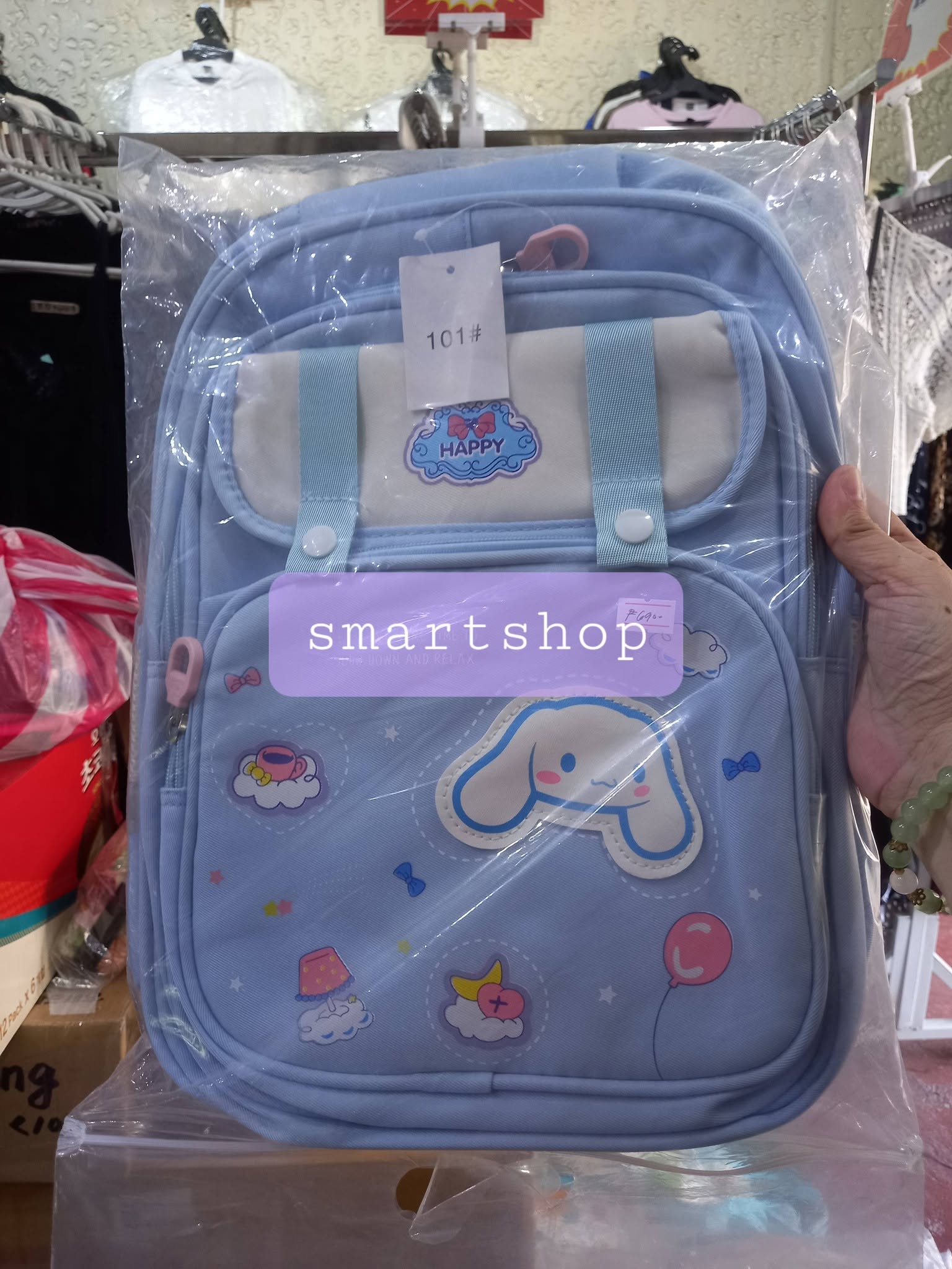 Sanrio Kids School Backpack 16" | Kuromi, Cinnamoroll, Melody – Smartshop
