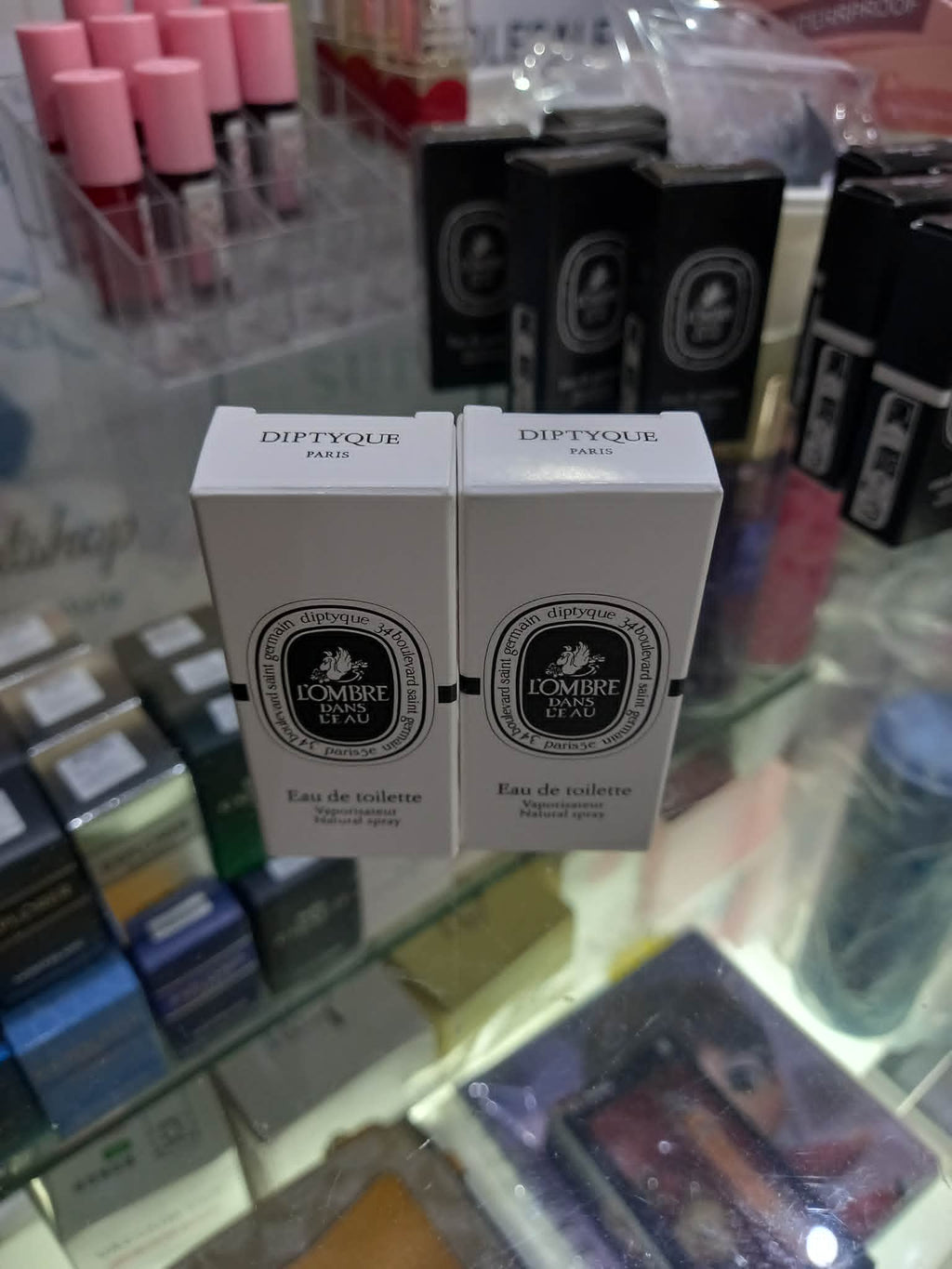 Diptyque L'Ombre Dans L'Eau Eau de Toilette Mini Sample - 2ml Travel Spray