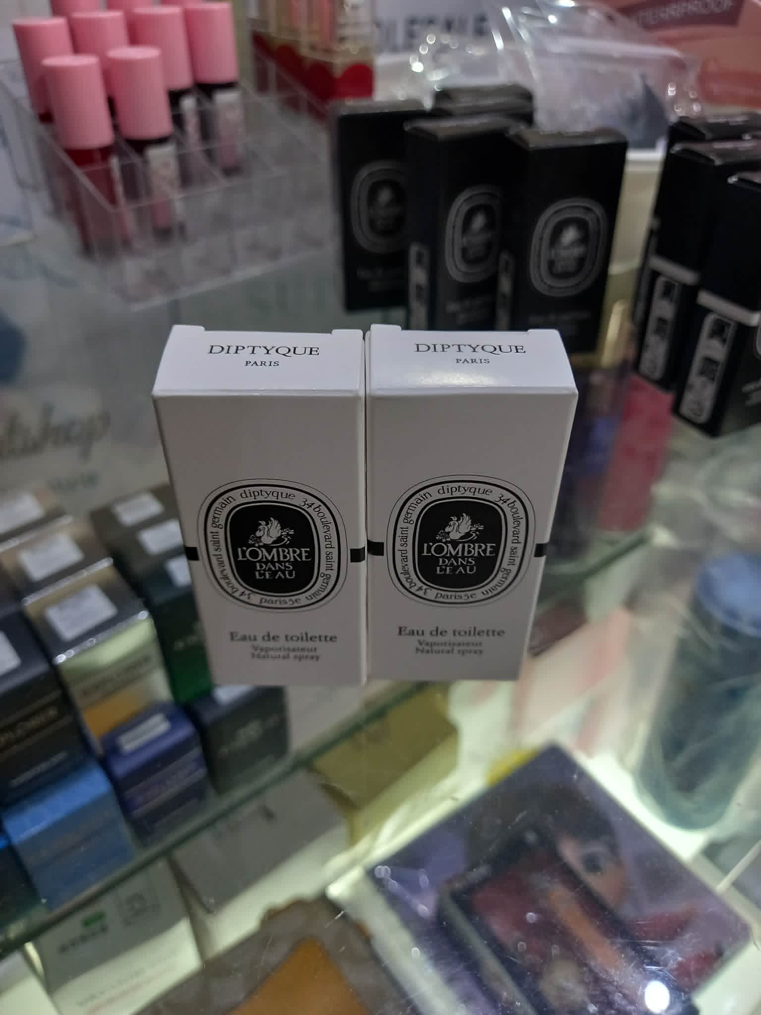 Diptyque L'Ombre Dans L'Eau Eau de Toilette Mini Sample - 2ml Travel Spray