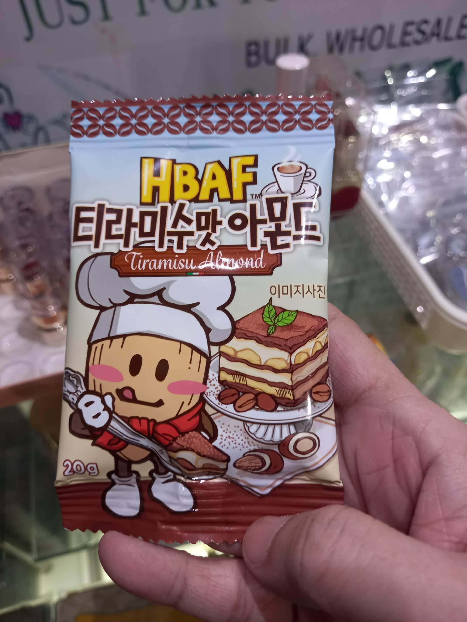 HBAF Korean Seasoned Almonds Mini Packs (20g) - Various Flavors