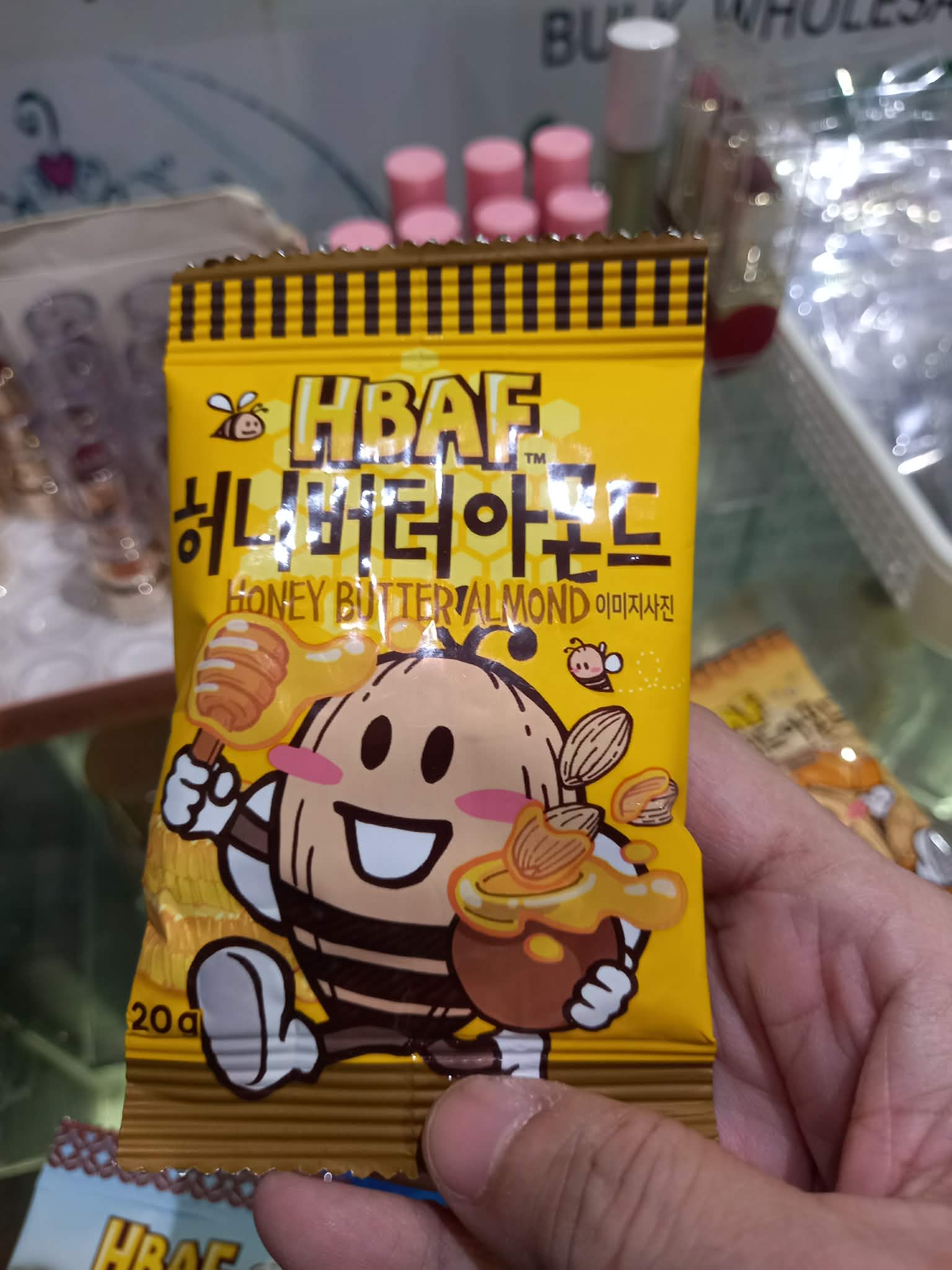 HBAF Korean Seasoned Almonds Mini Packs (20g) - Various Flavors