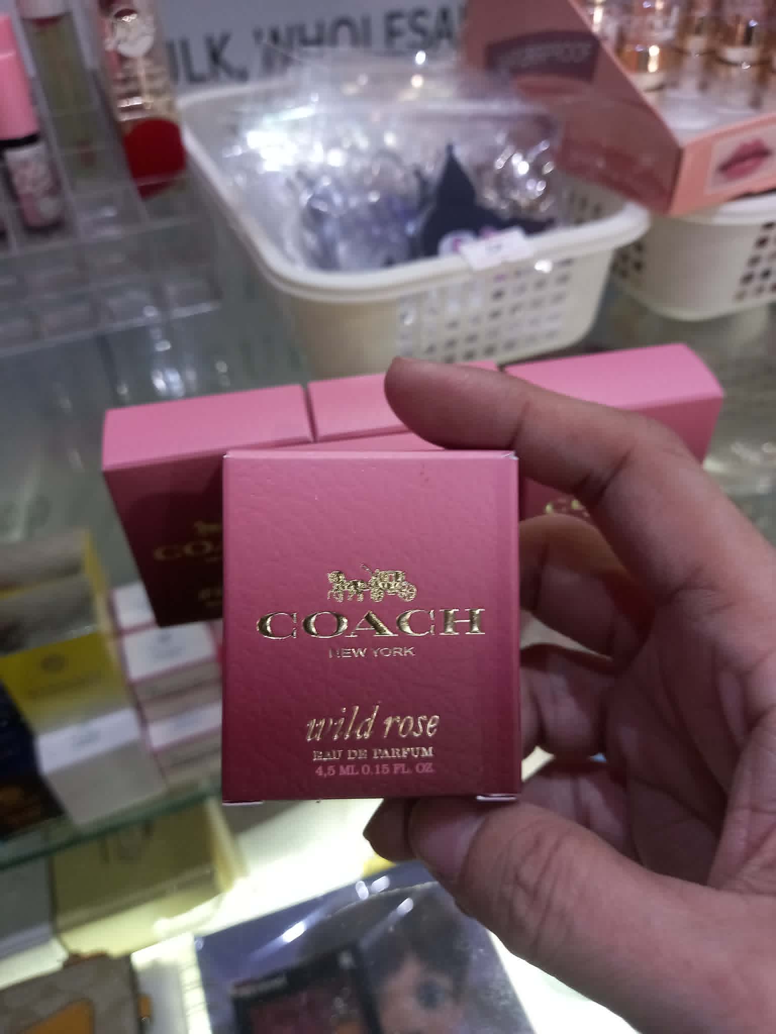 Coach Wild Rose Eau de Parfum Mini (4.5ml) | Travel-Size Fragrance
