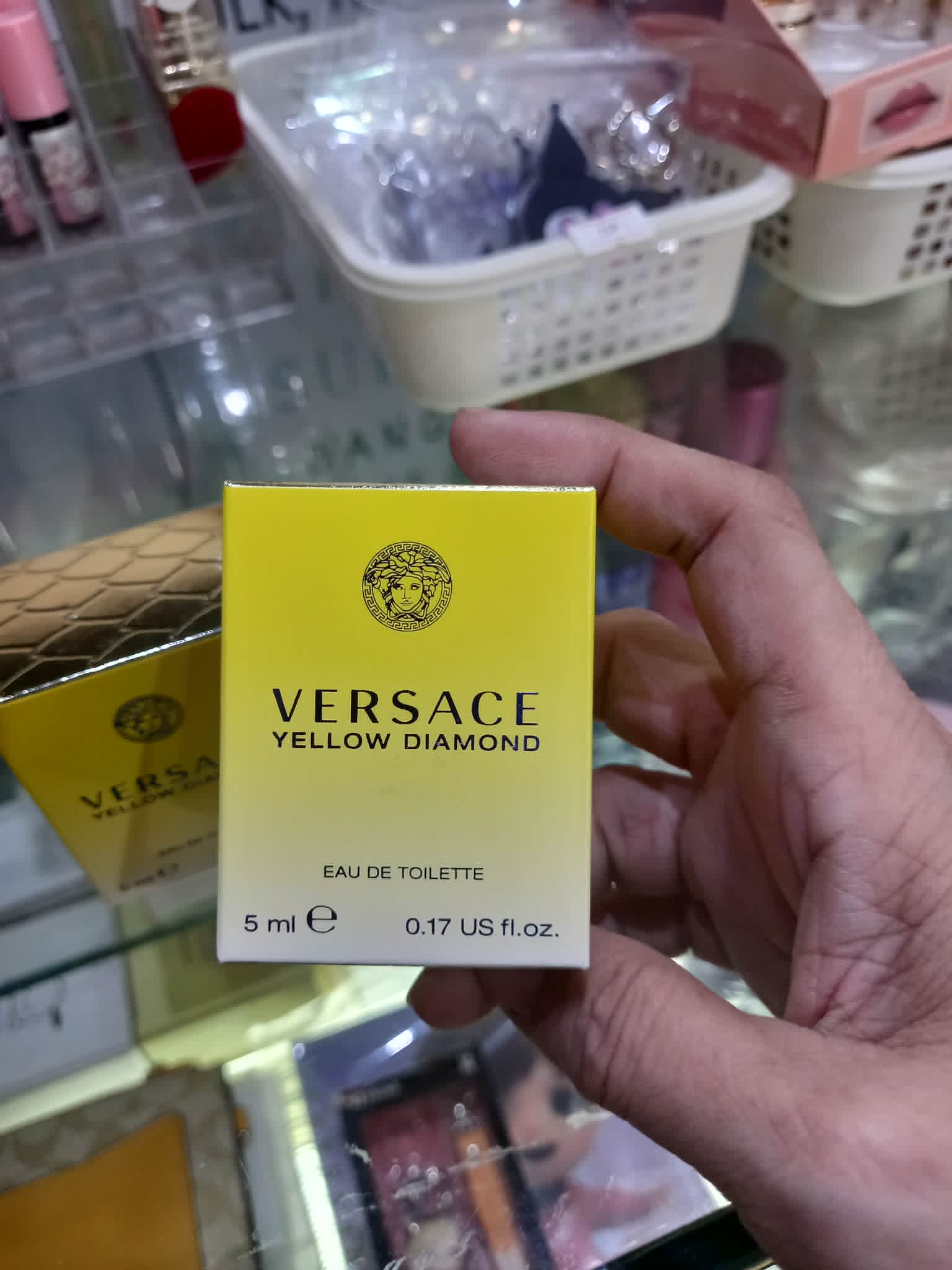 Versace Yellow Diamond Eau de Toilette Mini | 5ml / 0.17 fl oz